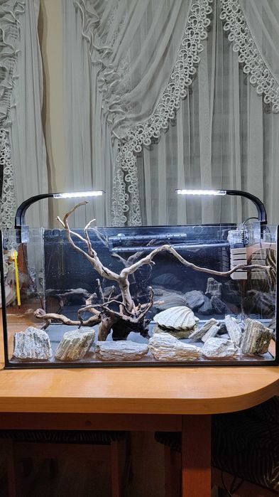 Akwarium 54l z osprzętem Polecam