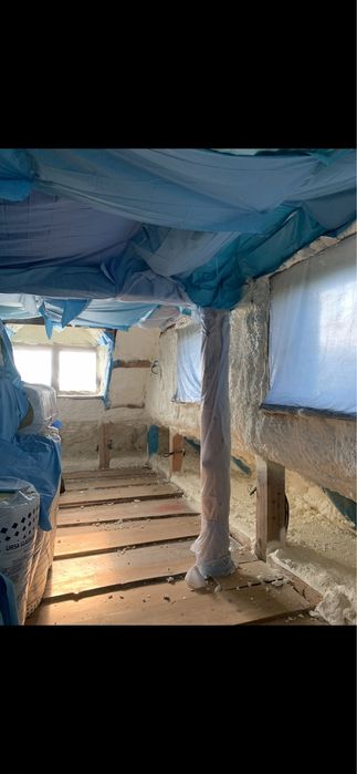 Ocieplanie pianą PUR / Pianowanie poddaszy, izolacje piana pur