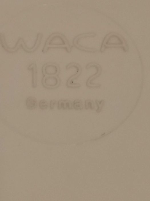 Stare filiżanki z melaniny sygnowana Waca 1820