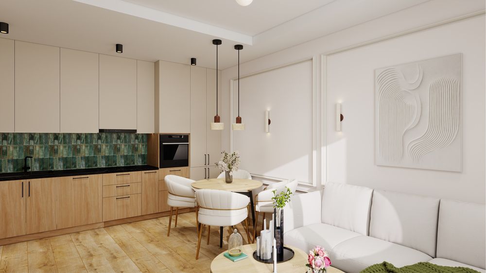 Kompleksowo wykonczone mieszkanie 53,5m2