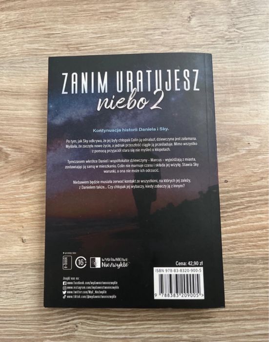 „zanim uratujesz niebo 2” p.a. daniec 16+