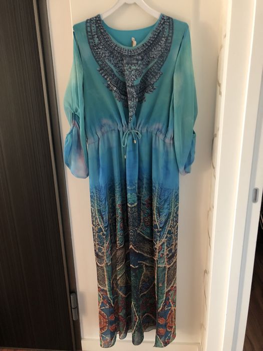 Vestido azul - Sahoco