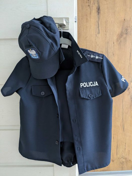Strój karnawałowy policjant 140