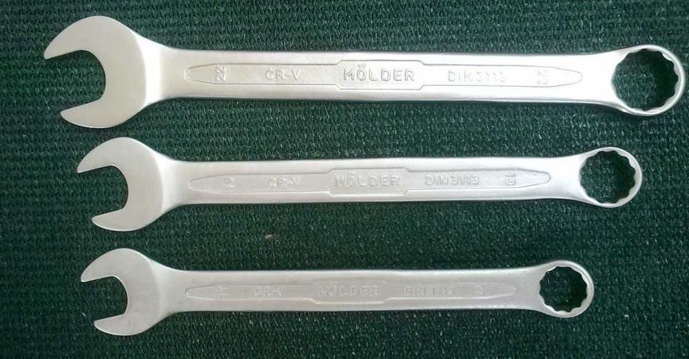 Набор ключей рожково-накидных 15 шт. Molder MT58115. Германия. Новые.