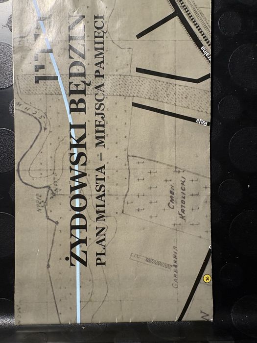 Żydowski Będzin. Plan miasta-miejsca pamięci