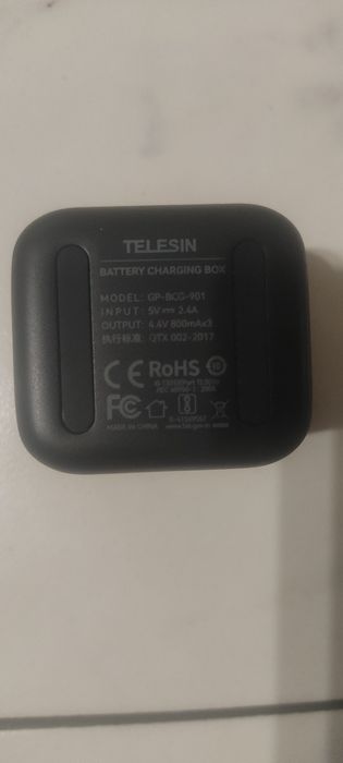 Зарядний пристрій з 2 акумуляторами TELESIN до GoPro Hero