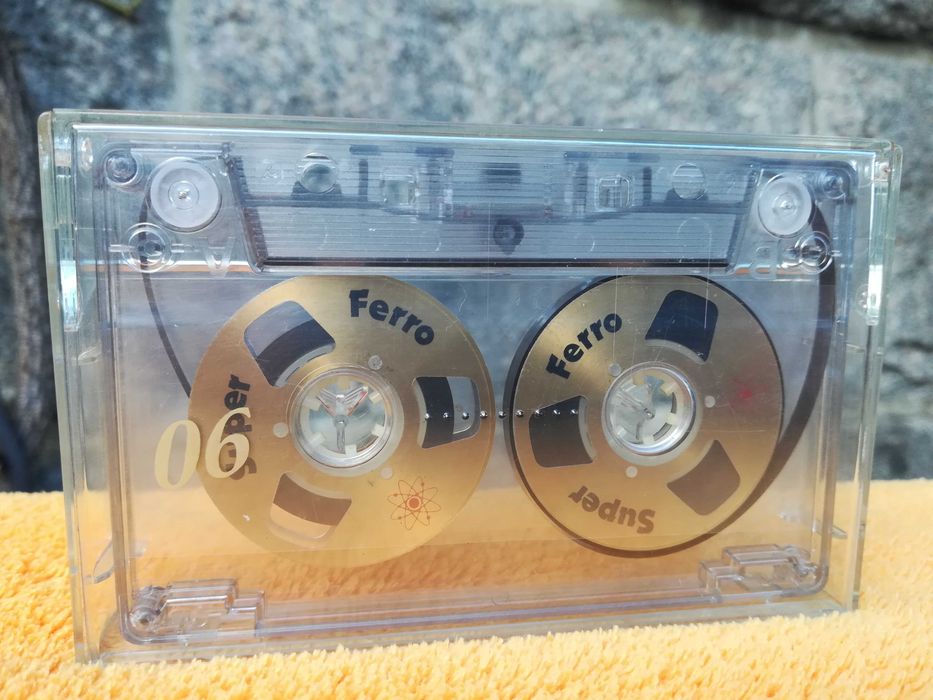 SUPER FERRO Kaseta Magnetofonowa Szpulki PRL