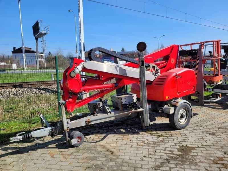 niftylift 150 TET podnośnik koszowy 15 m zwyżka na przyczepie z napędem bi-energy  matilsa genie dino omme genie teupen przyczepa