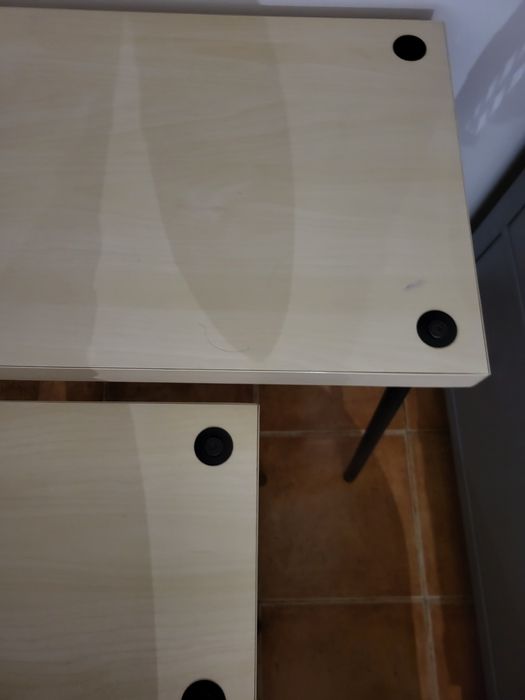 Secretária dupla ikea