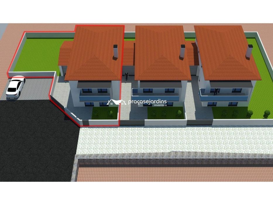 Moradia T3+1 em Construção com Piso Radiante e Jardim Perto de Leiria