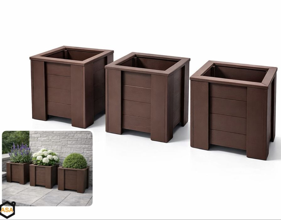 Кашпо для квітів з дерева !