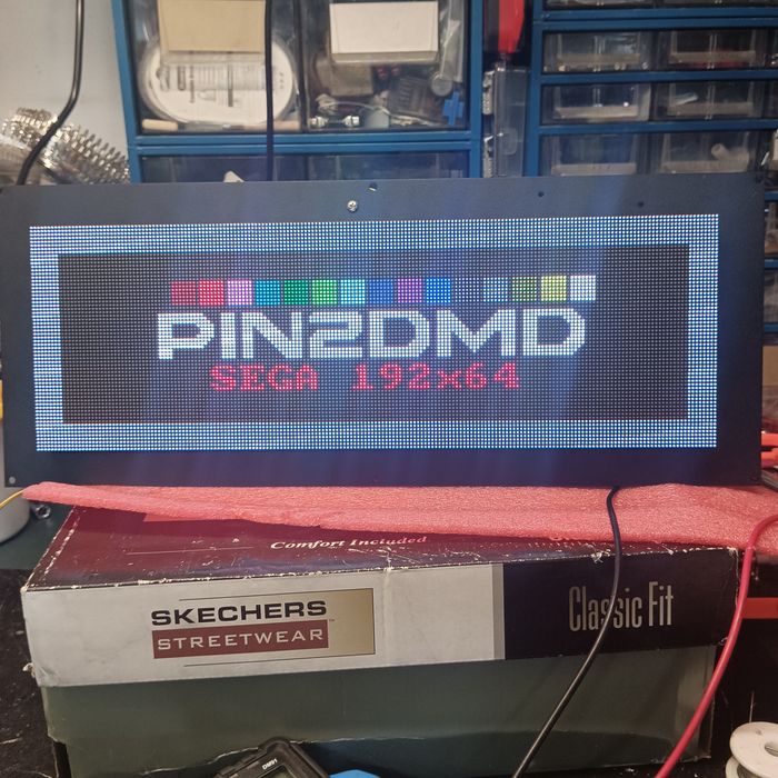 Flipper pinball écran a Cores grande para Sega