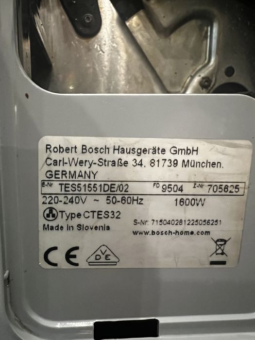 Ekspres do kawy Bosch