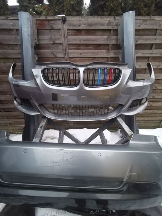 BMW E92 E93 lci zderzak mpakiet przód tył nakładki nadkola komplet