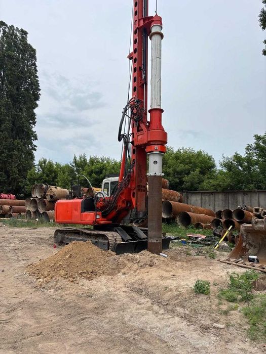 Лідерне буріння та монтаж двотавра
