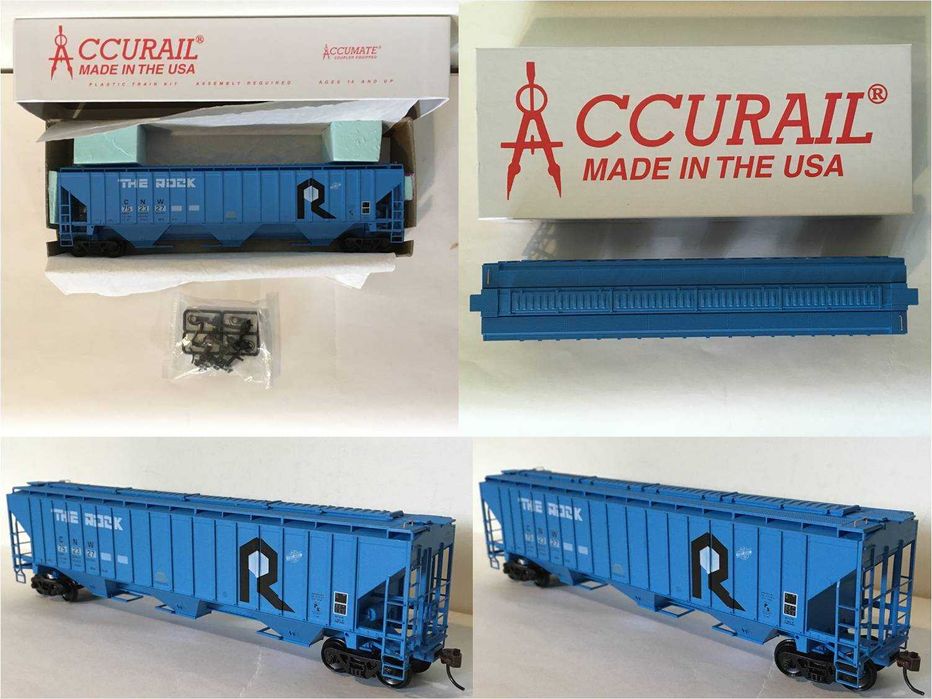 Comboios em miniatura: vagões americanos e contentores - escala H0