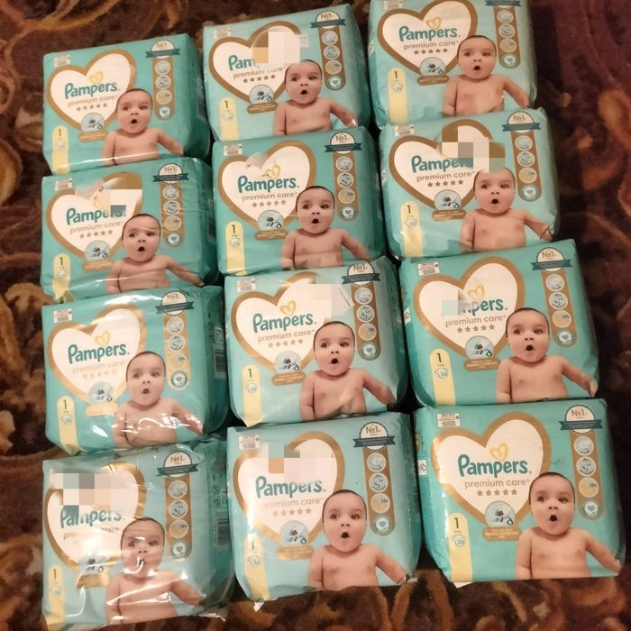 24x Pampers Premium Care 1 (2-5kg) Pieluchy