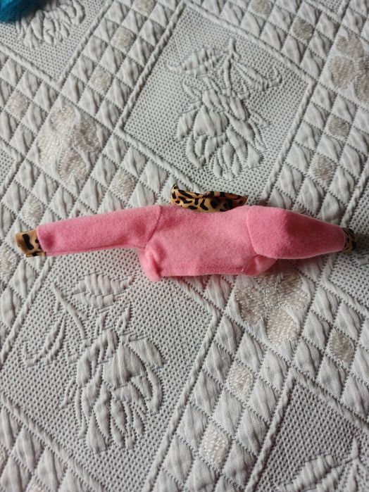 Casaco Rosa para Boneca