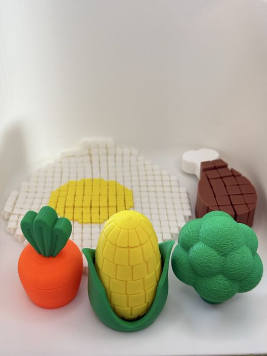 Brinquedos sensoriais | Kit de alimentos