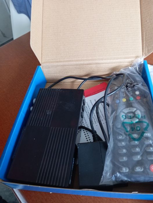 Dekoder do odbioru naziemnej telewizji cyfrowej jeszcze na gwarancji