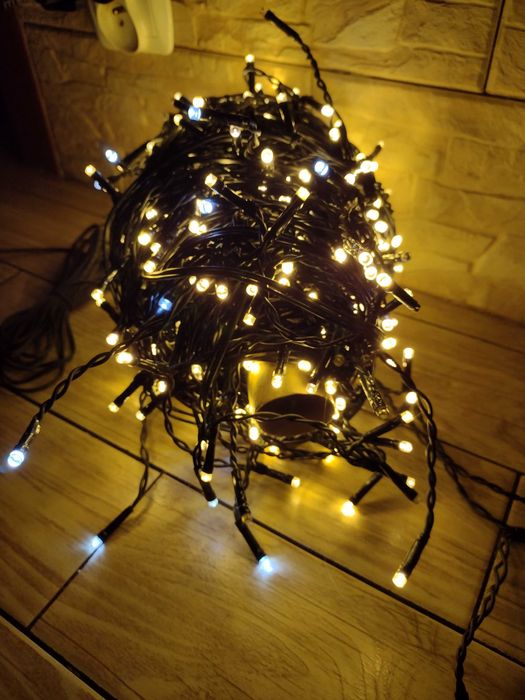 Kurtyna świetlna 500 LED z efektem FLASH 25m