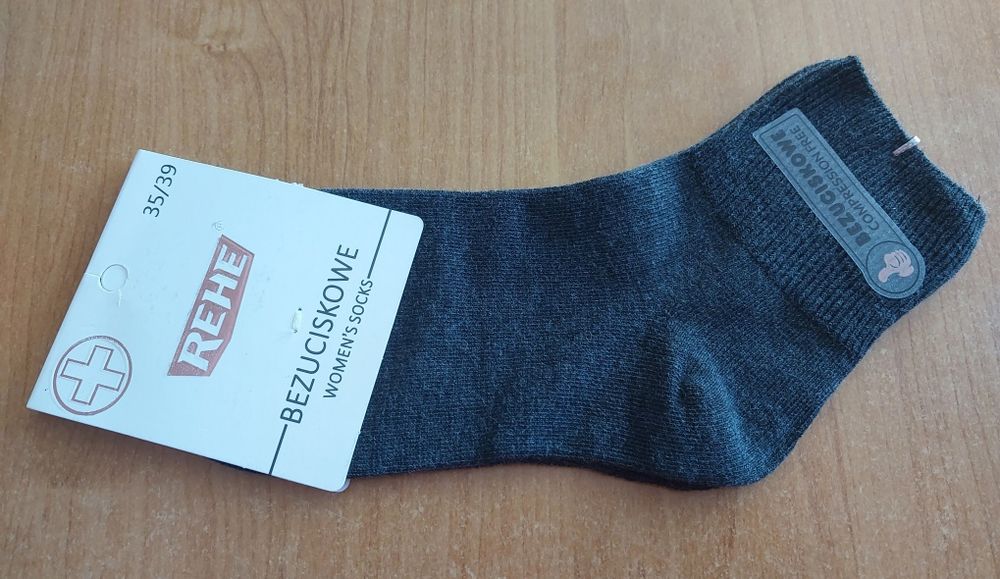 Skarpetki bezuciskowe damskie 35/39 NOWE