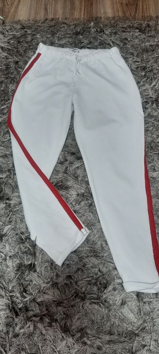 Spodnie z lampasem dresowe