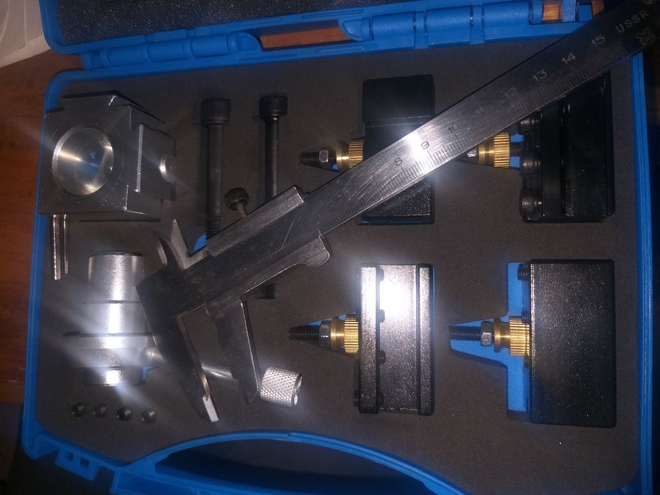 Токарный станок. Набор быстросменный резцедержатель  кассет резцов