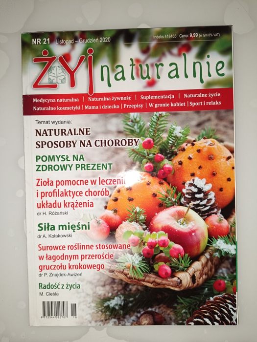 Czasopismo Żyj naturalnie 11-12/2020