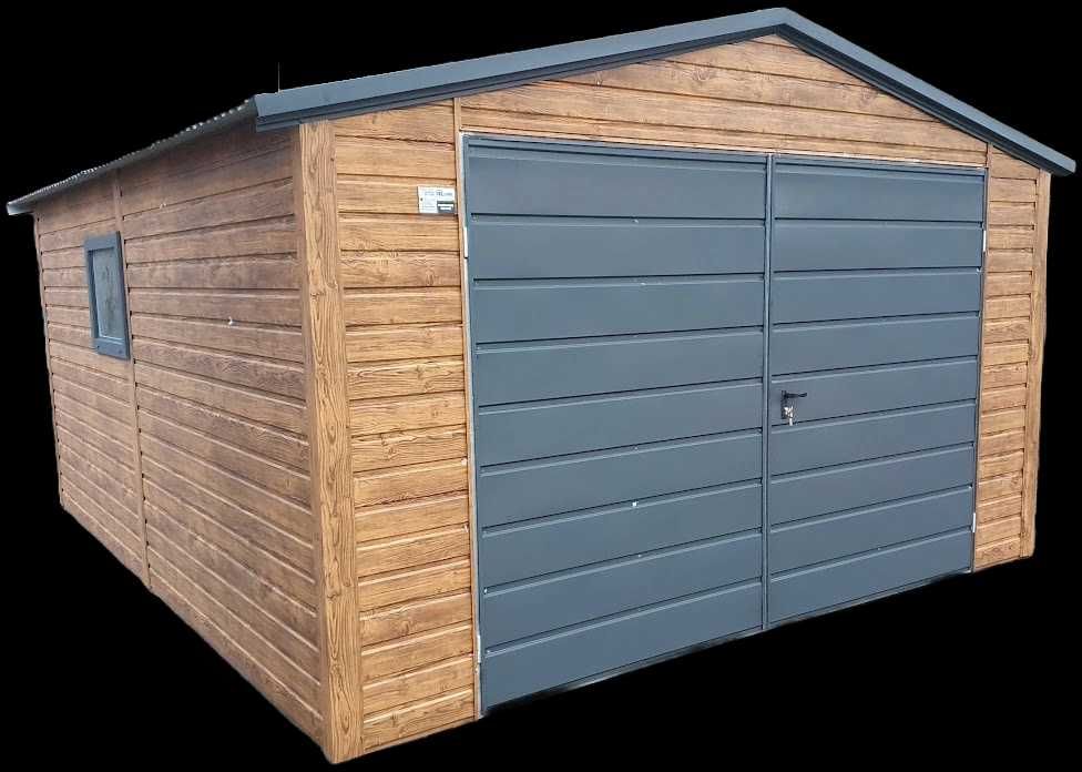 Garaż Blaszany 4x5m KONSTRUKCJA OCYNK