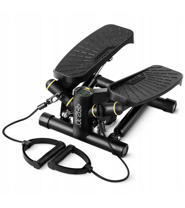 Тренажер для ніг / Степпер з еспандерами  Step LITE 4FIZJO (до 150 кг)