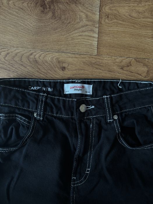 Трендові джинси з контрасними швами y2k опіум sk8 rare