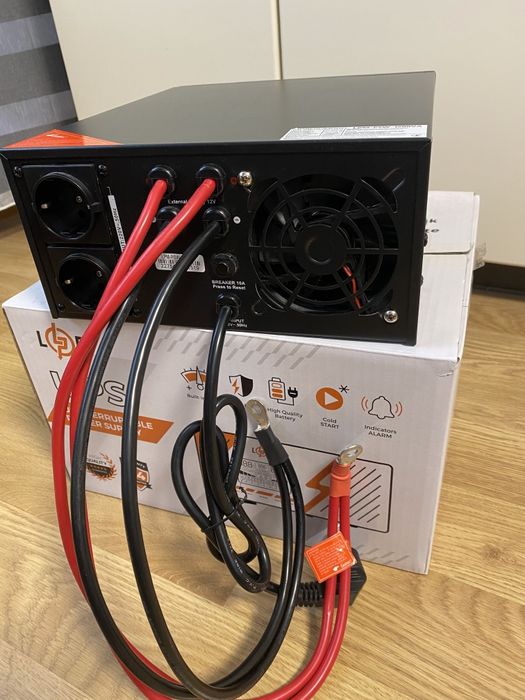 Інвертор  ДБЖ Logicpower LPM-PSW-1500VA 12V з правильною синусоїдою