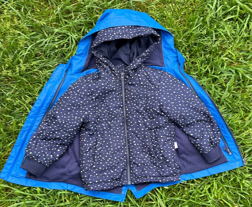 Куртка 92 p дощовик 2в1 George, грязепруф H&M, Zara, lupilu