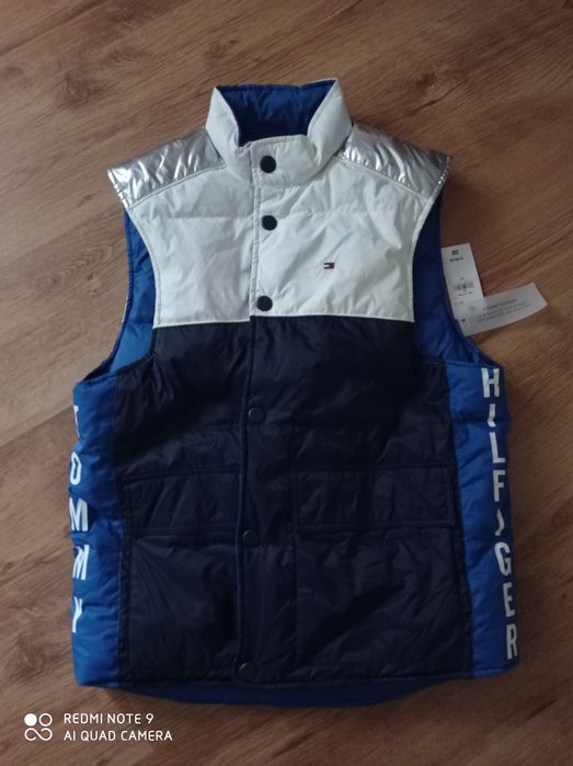 Tommy Hilfiger Sport Kamizelka meska S  z metką  dwustronna