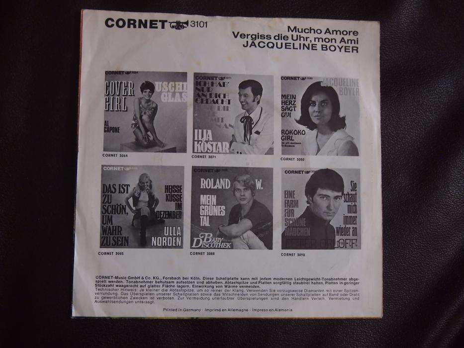 EP vinil 7'' Jacqueline Boyer