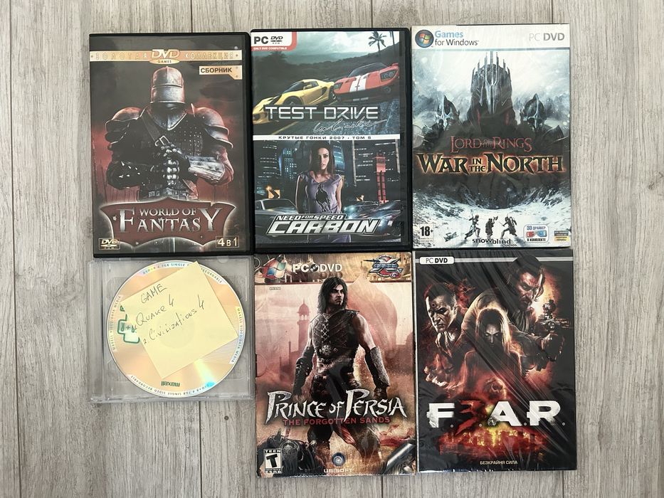Ігри на CD для пк