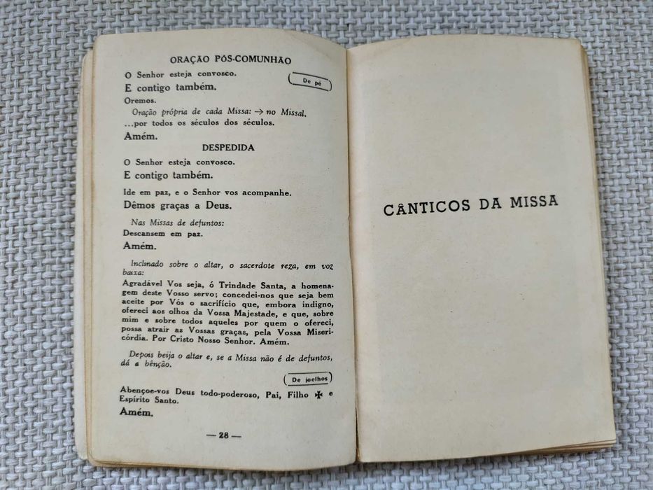 Missa da Comunidade Cristã: Ordinário e cânticos do missal festivo