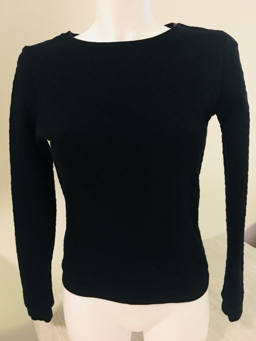 RACE MARINE czarna bluza pikowana, rozm. 34