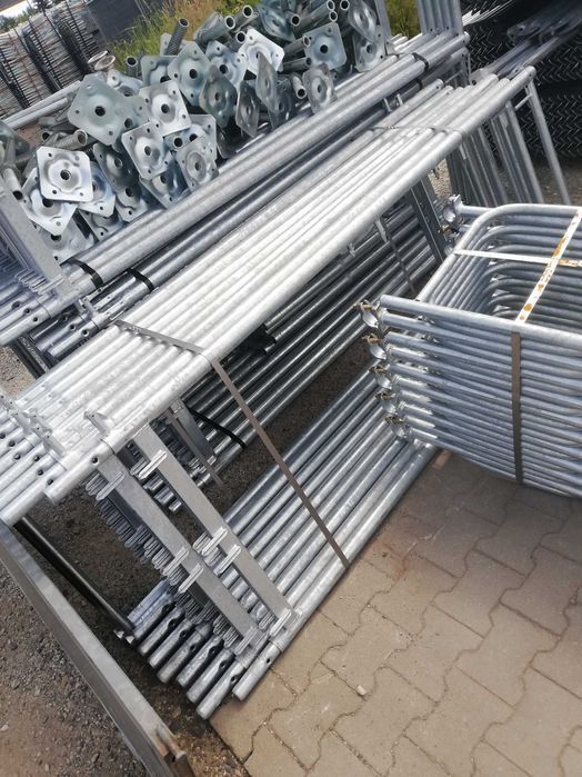 Rusztowanie systemowe na ściany szczytowe plettac pletak