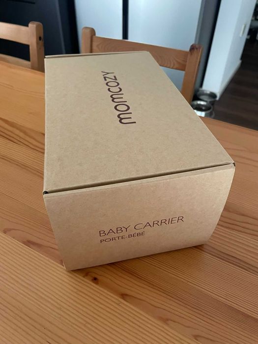 Mochila ergonómica bebé / marsúpio Momcozy GentleTouch – como novo