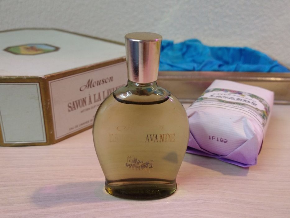 Парф. набір Mouson eau de Lavande (парфуми + мило) - вінтаж, рідкість