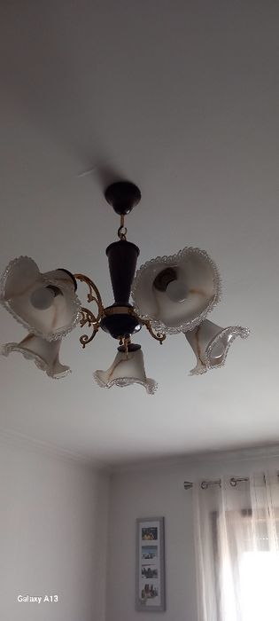 Candeeiros wc e sala