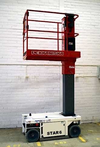 ОРЕНДА акумуляторного щоглового підйомника Пекканіска STAR 6