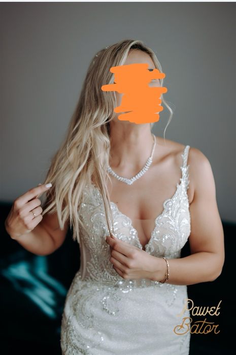Sprzedam suknie ślubną rybkę