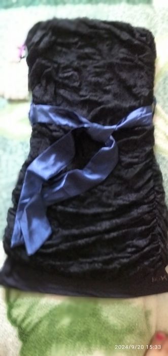 Платье  мини гипюр Производство Италия