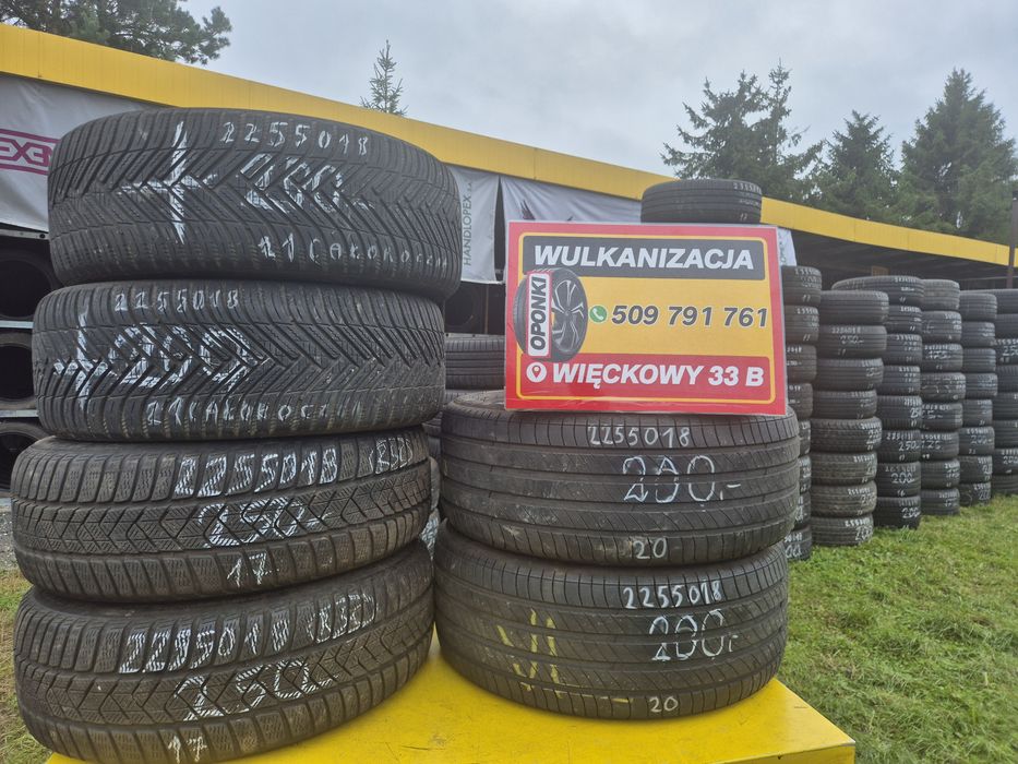 Opony Letnie/Zimowe/Całoroczne 225/50/18 Używane