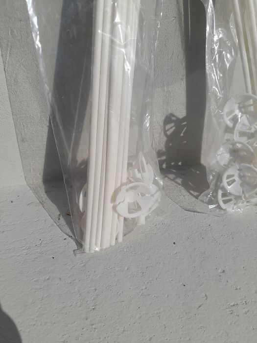 Varinhas de suporte balões