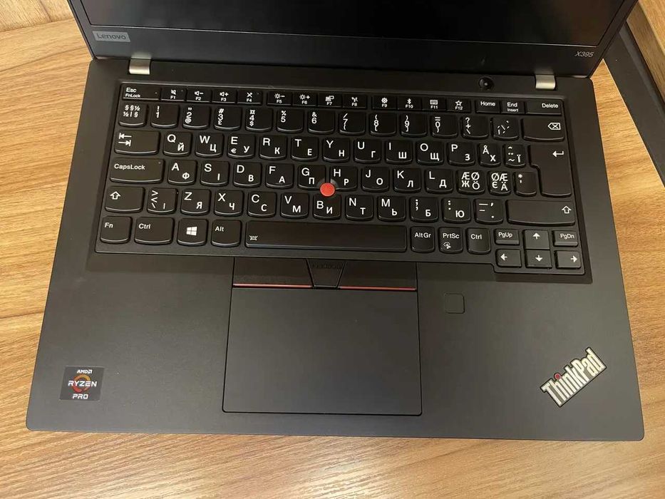 Lenovo ThinkPad X395/Ryzen 5 PRO 3500U/8Gb DDR4/256Gb/13" IPS/Гарантія