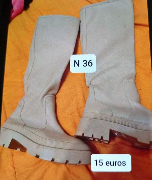 Botas de senhora sem uso n 36